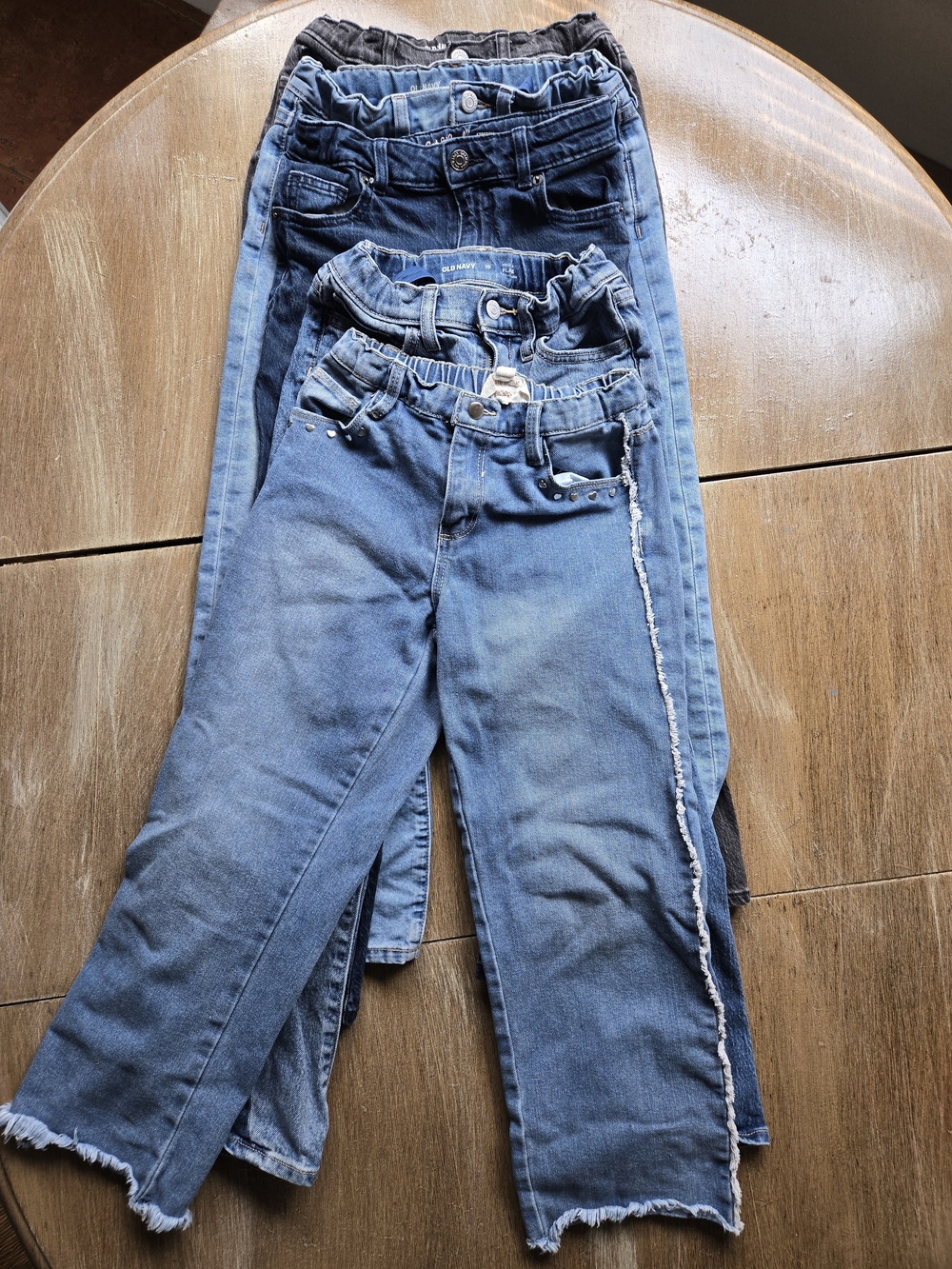 Girls Blue Denim Lot Of 5